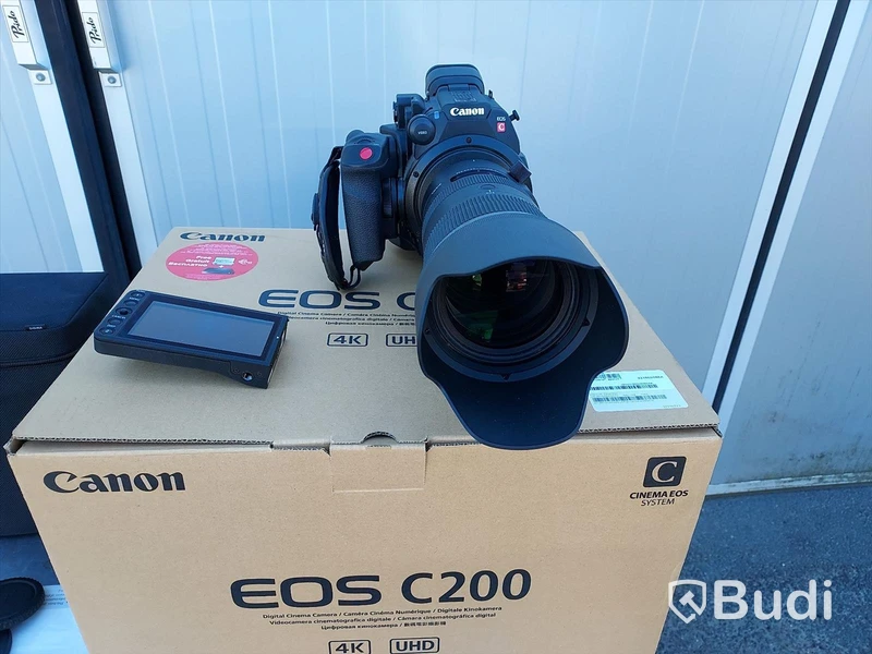 Filmkamera Canon EOS C200 ink Sigma objektiv 70-200mm